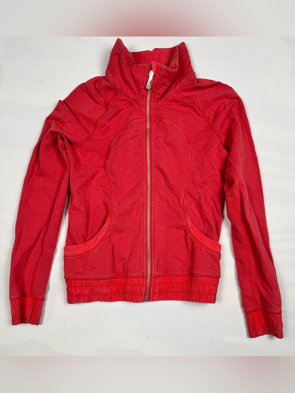 Lululemon Blissed Out Jacket Full Zip Love Red Women’s 4 Retail $118